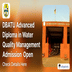 DBATU Advanced Diploma in Water Quality Management Admission 2023 Open; Apply till September 29